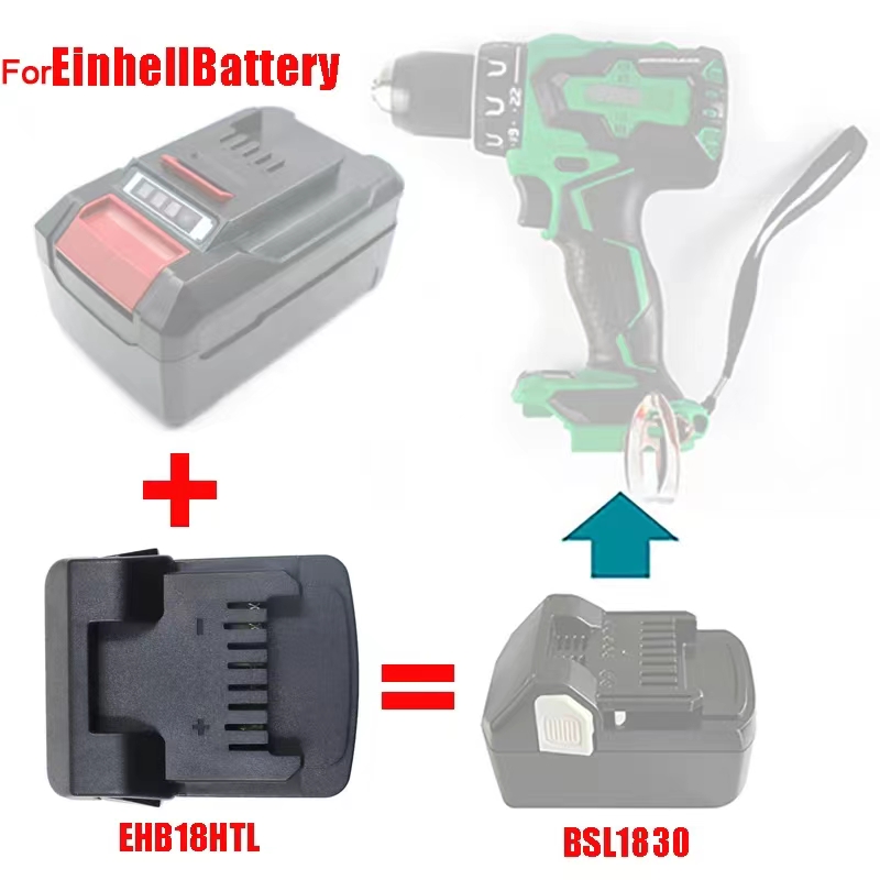 Power Tools Hitachi - EHB18HTL Adapter Converter For Einhell 18V