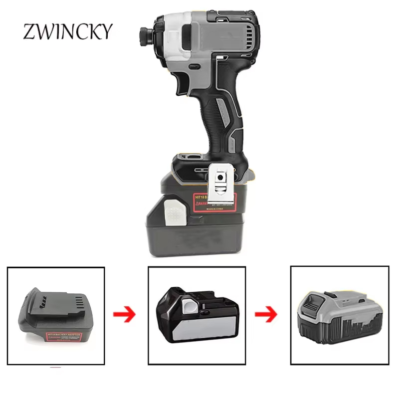 Power Tools Hitachi - ZWINCKY Adapter Converter Use For Hitachi/Hikoki，18V