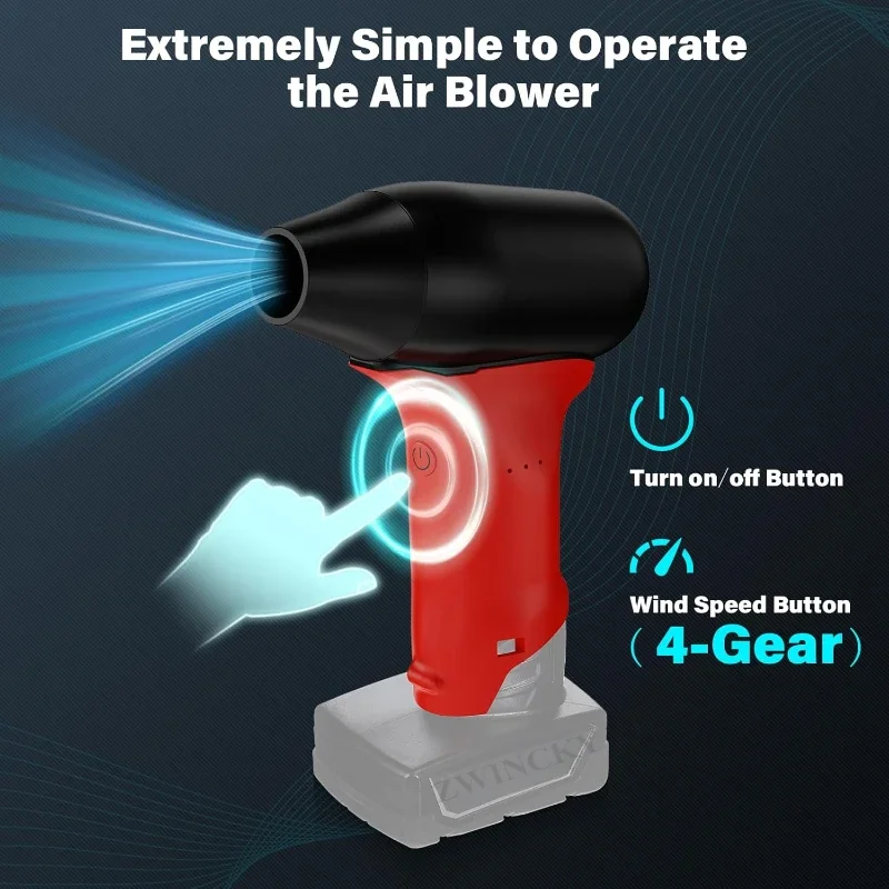 Power Tools Milwaukee - Adjustable Air Duster Jet Fan Mini