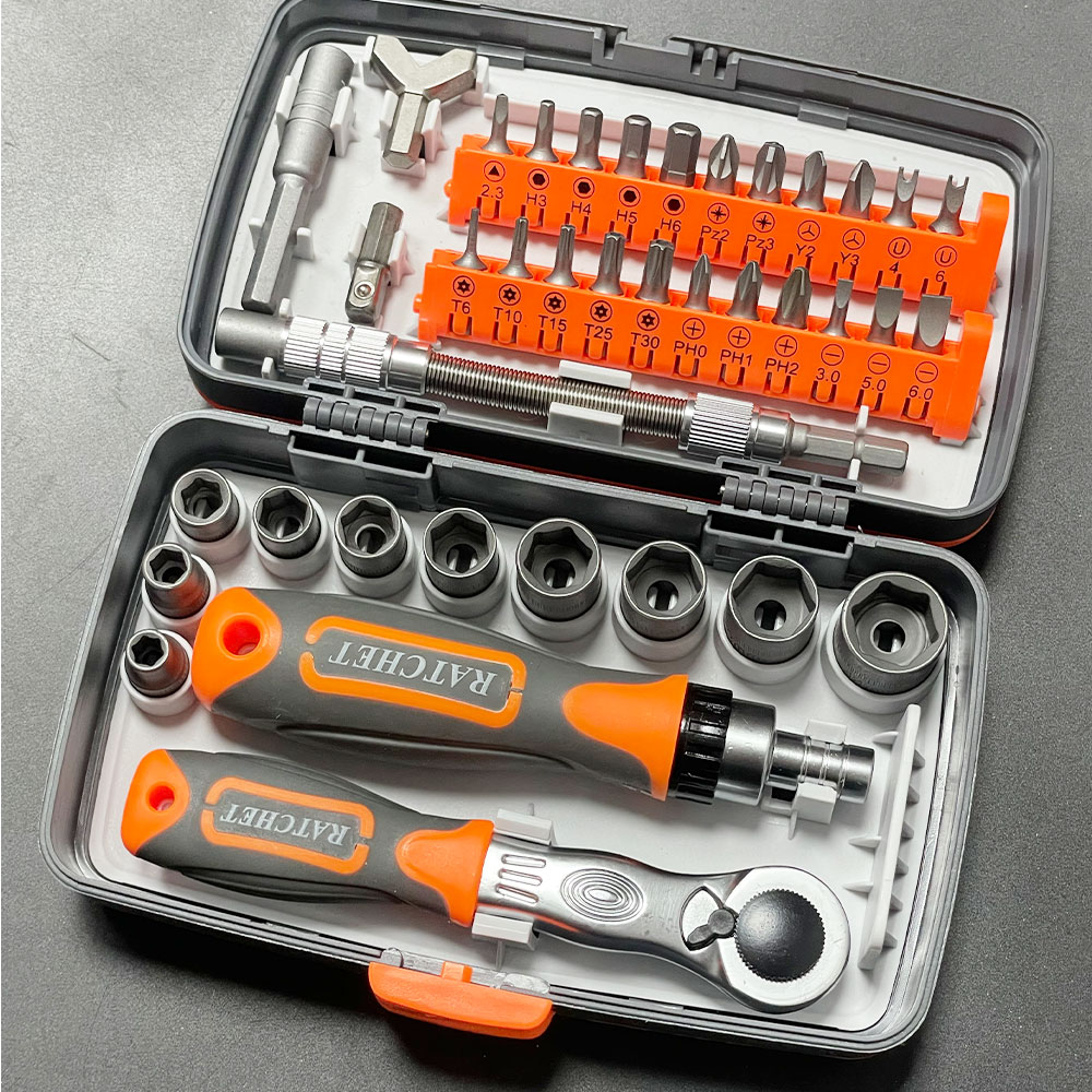 Power Tools Catalogue - Labor-Saving Ratchet Screwdriver Set Household Combination