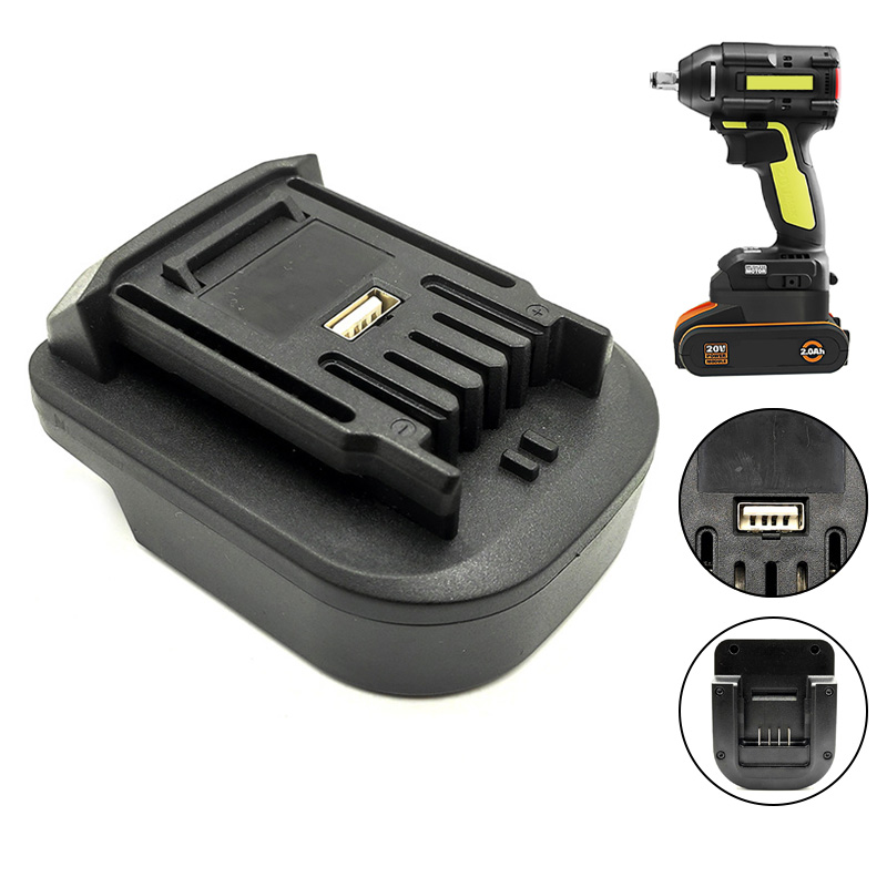 Power Tools Orange - Battery Adapter Converter for Worx 4Pin