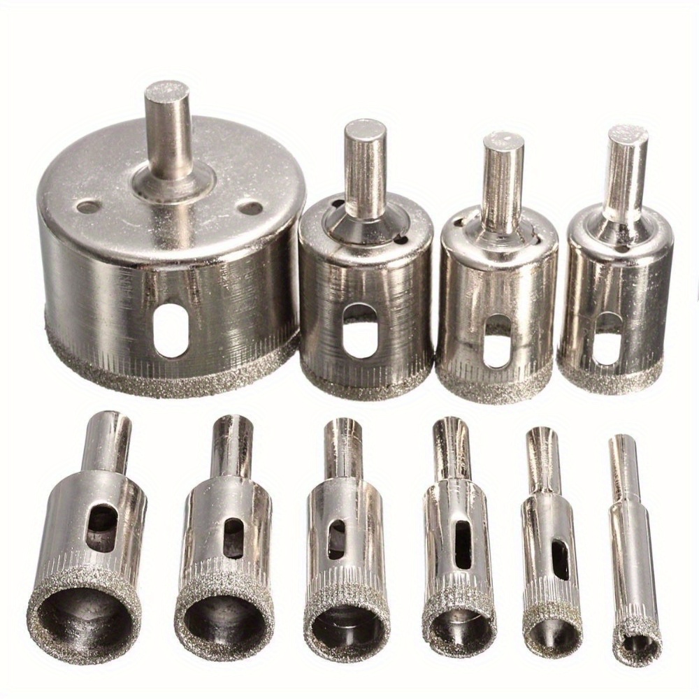 Power Tools On Sale - 10 Piece Diamond Coated Drill Set