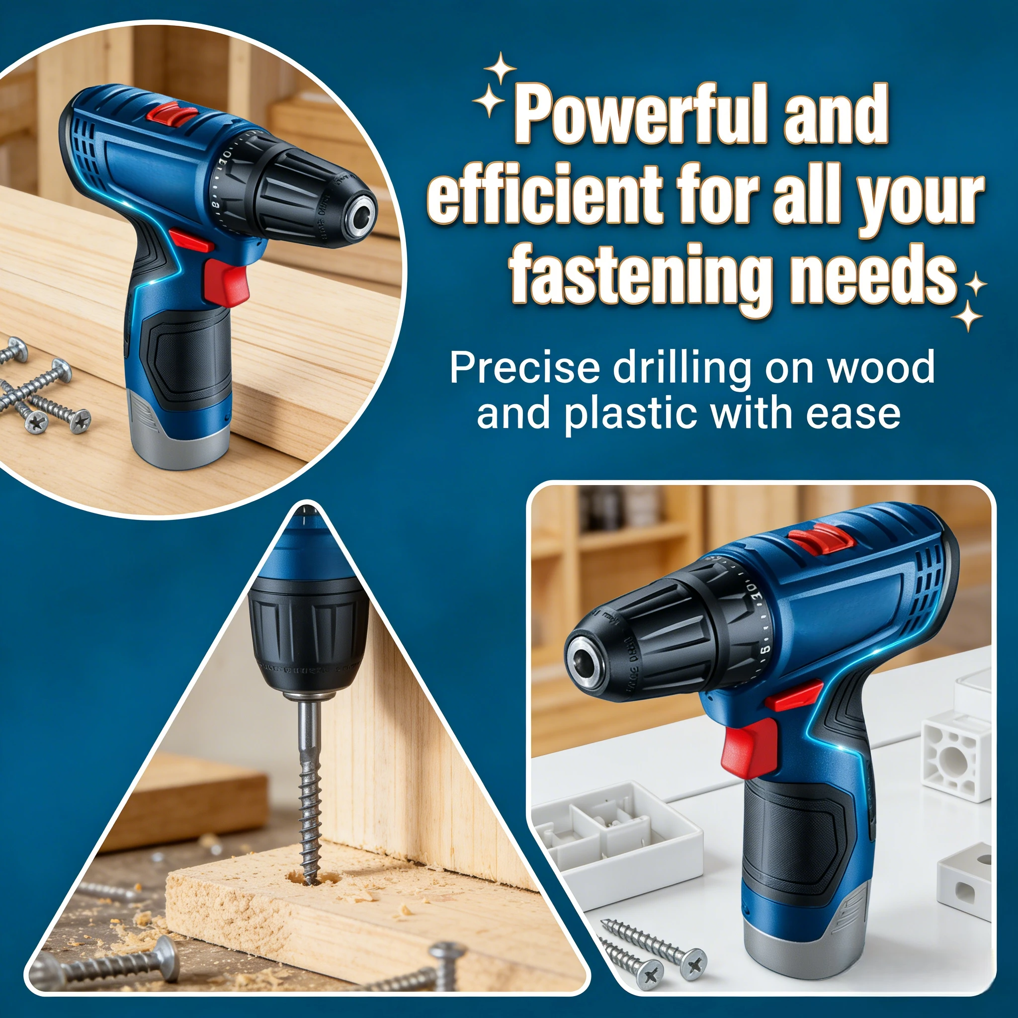 Power Tools Diy - Bosch Electric Drill GSR 120-LI 12V