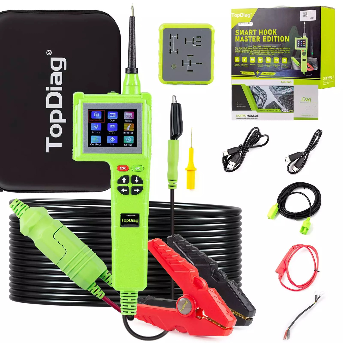 Power Tools In Automotive - TopDiag P200 Pro Automotive Circuit Tester