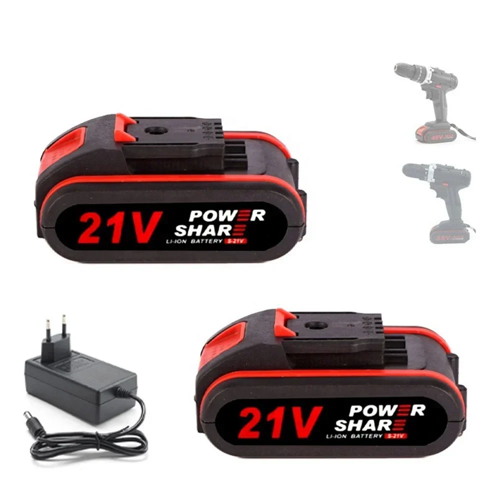 Power Tools On Sale - 21V Rechargeable Lithium Ion Battery Cordless