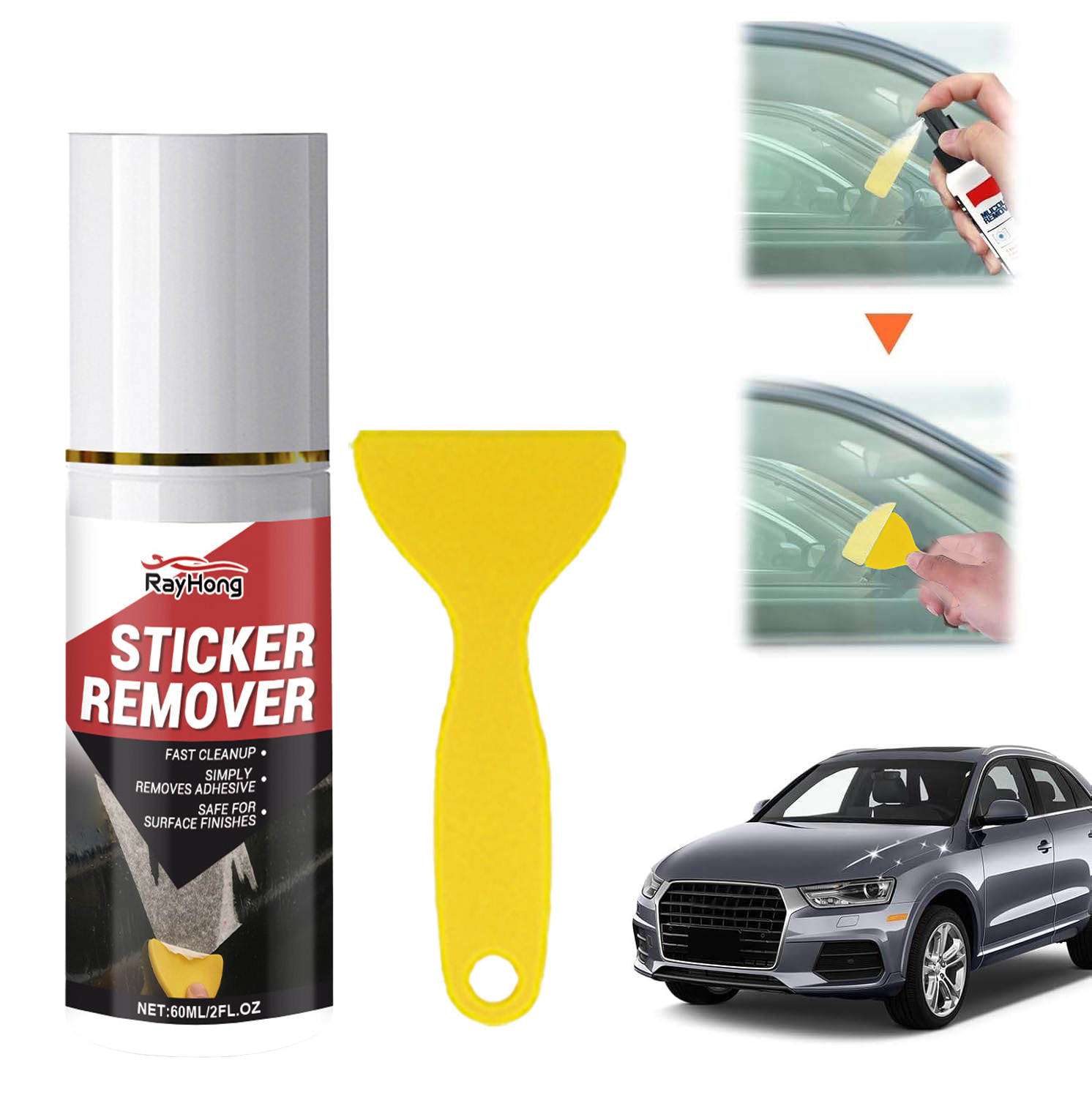 Power Tools In Automotive - Powerful Automotive Adhesive Remover Spray Dissolves