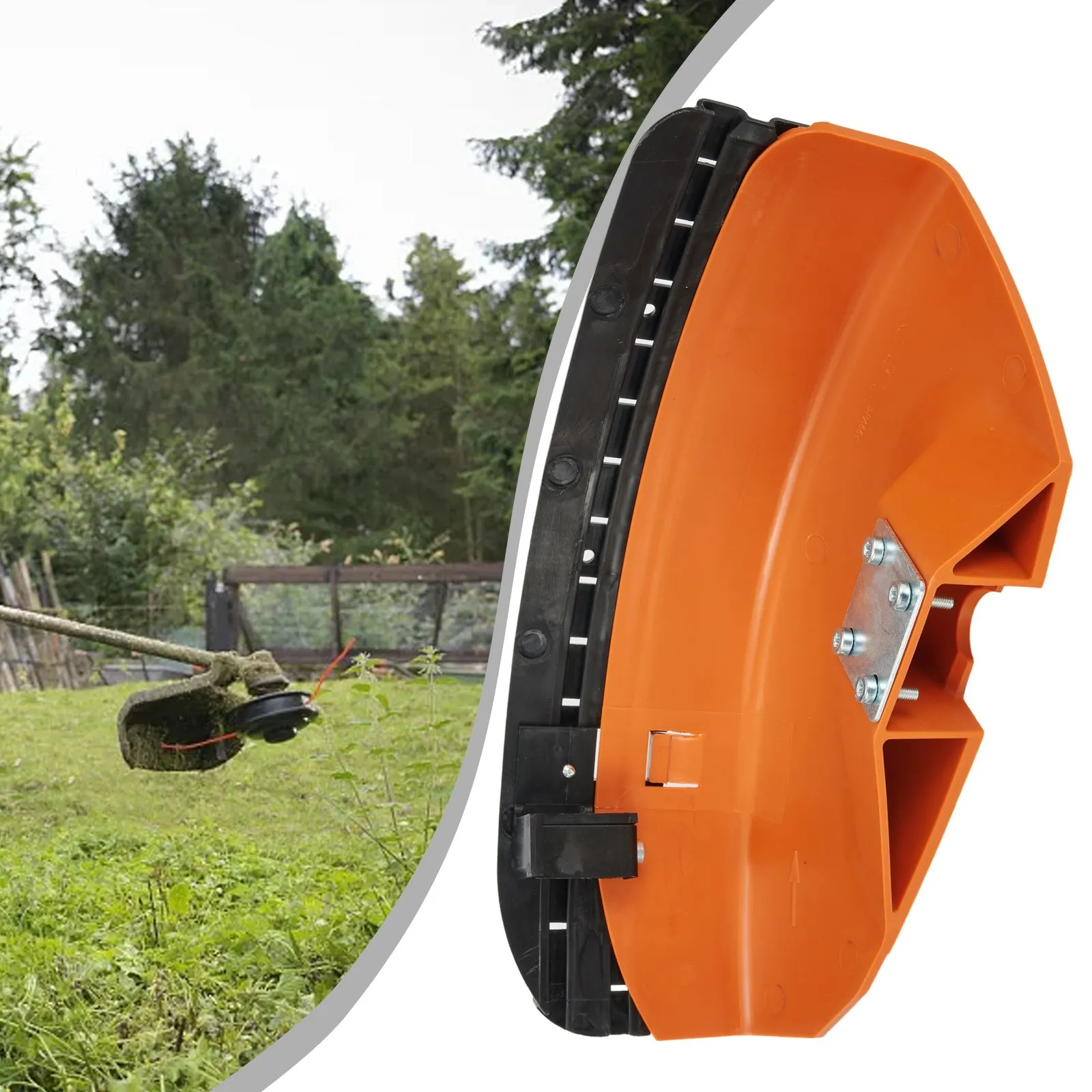 Power Tools Orange - Practical Garden Trimmer Guard Power Equipment