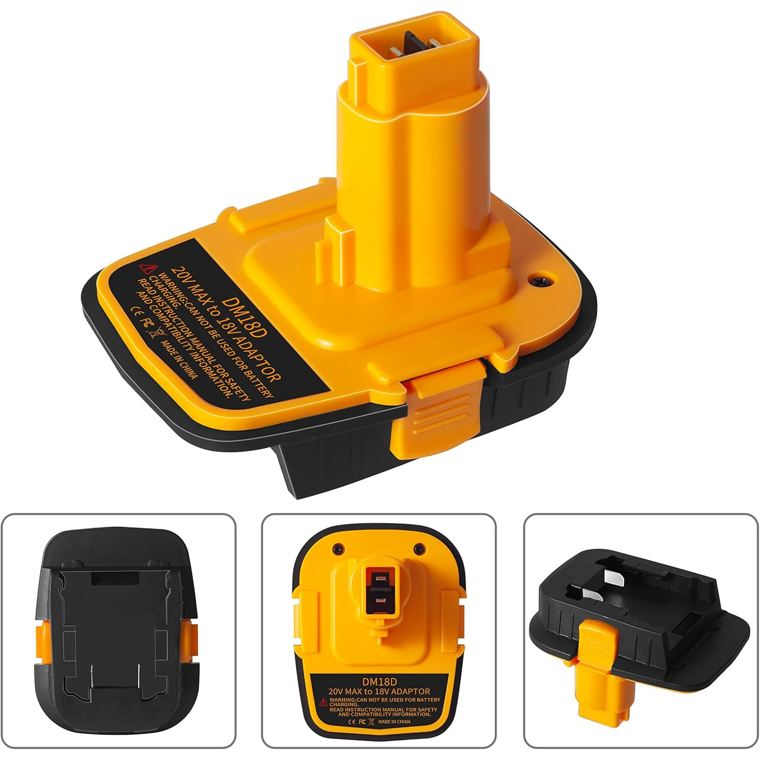 Power Tools Milwaukee - DM18D Battery Adapter with USB Convert