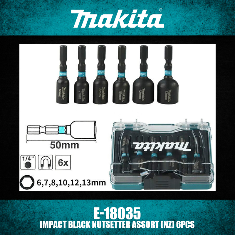 Power Tools Nz - Makita E-18035 IMPACT BLACK IMPACT BLACK