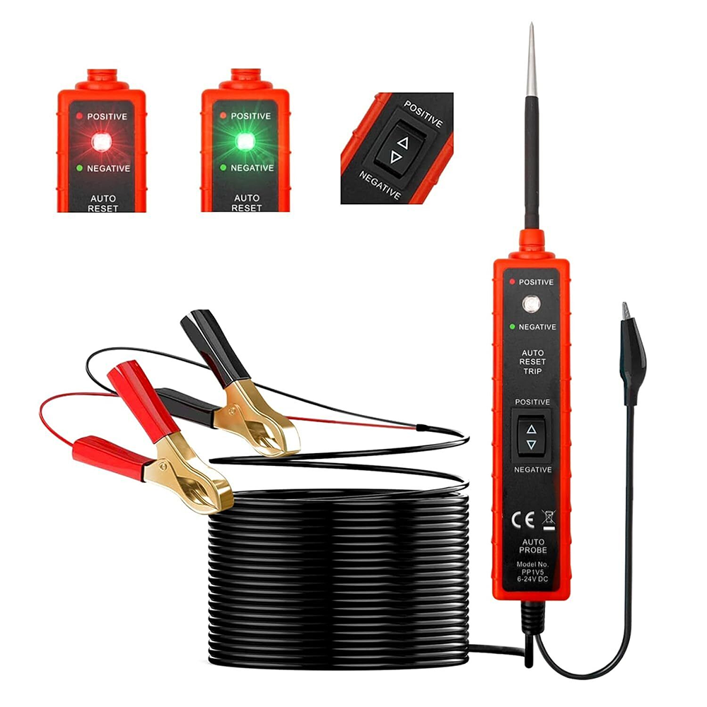 Power Tools In Automotive - EM285 Auto Power Probe Tester 6-24V