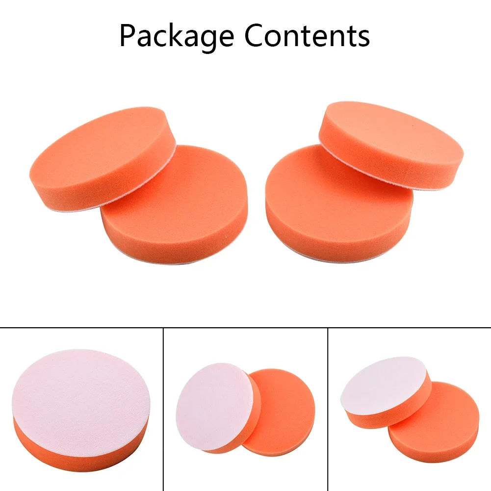 4Pcs 125mm Car Polishing Spong - Power Tools Orange recension och pris