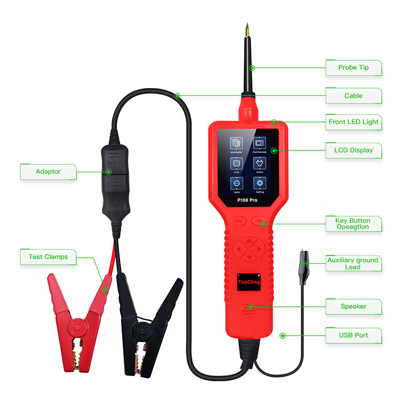 Newest Topdiag Power Probe P10 - Power Tools In Automotive recension och pris