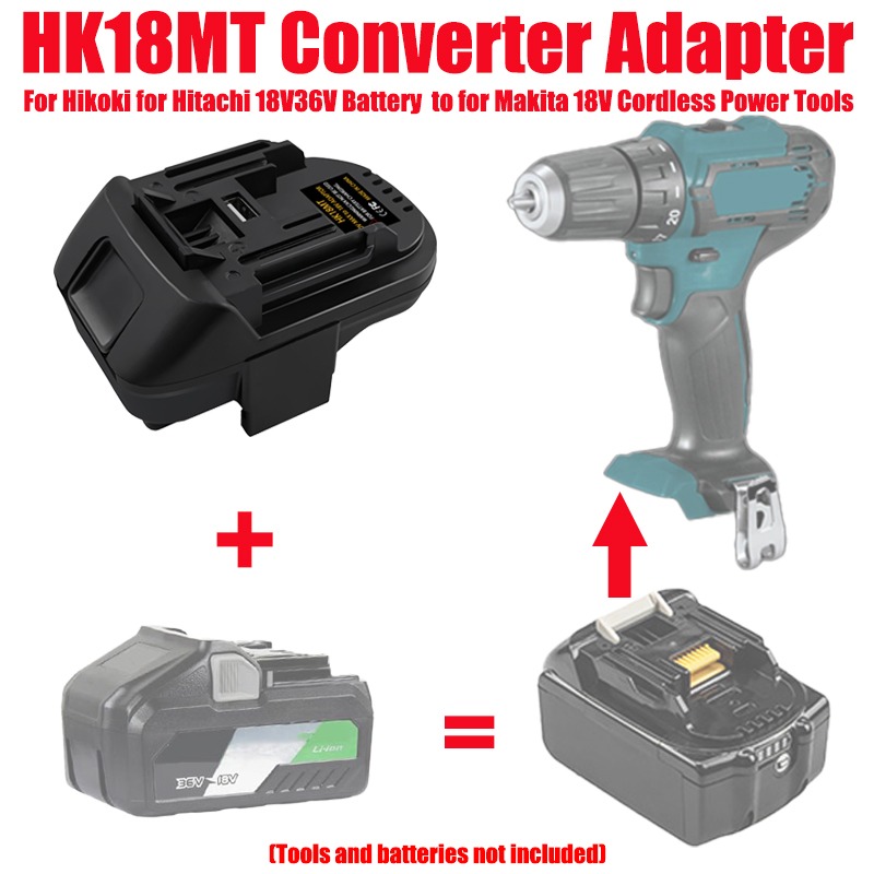 ALASICKA Battery Adapter HK18M - Power Tools Hitachi recension och pris
