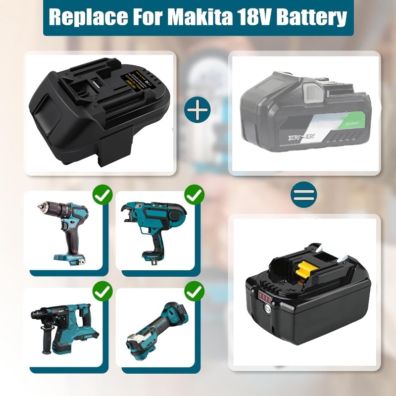 ALASICKA Battery Adapter HK18M - Power Tools Hitachi recension och pris