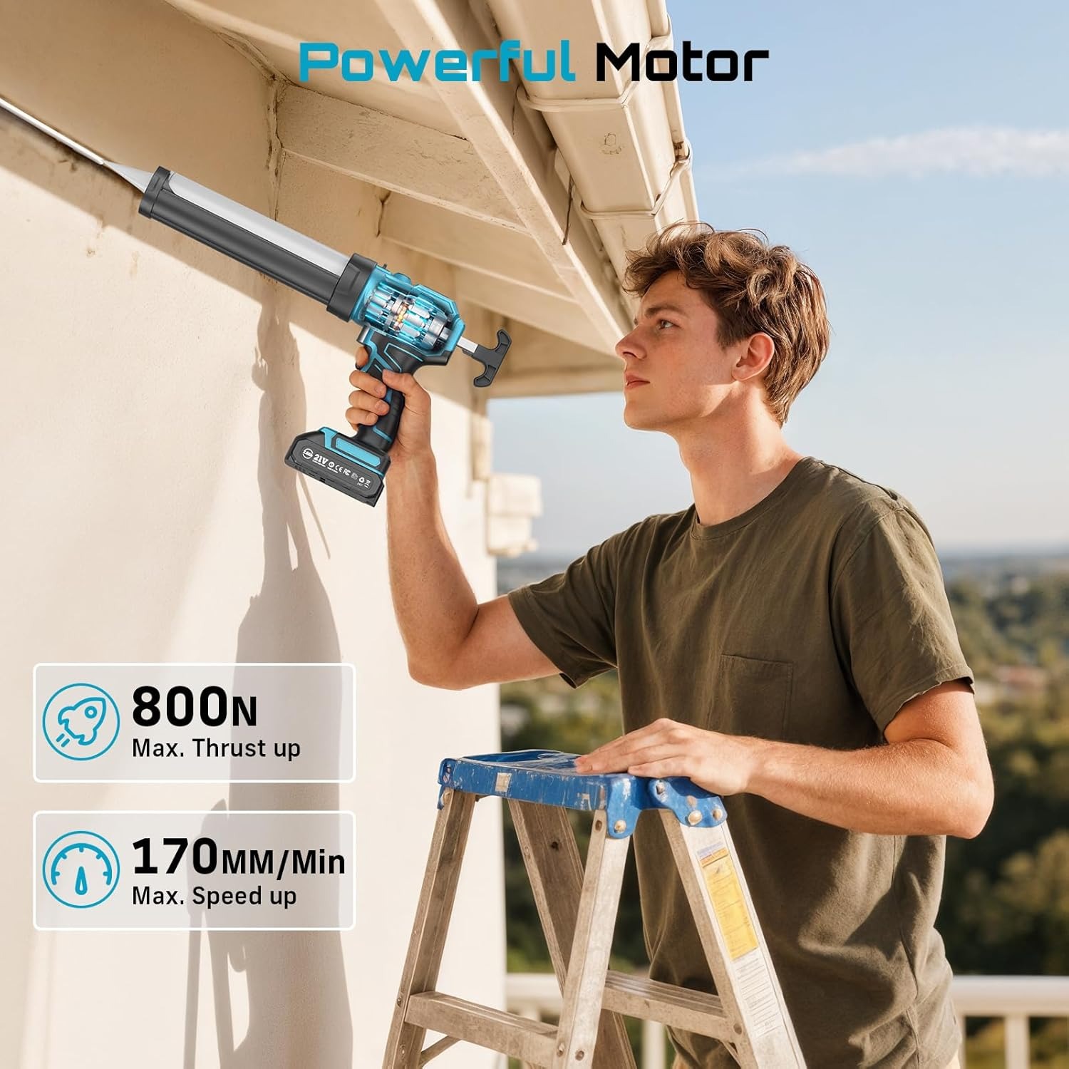 SEESII Electric Caulking Gun N - Power Tools Diy recension och pris