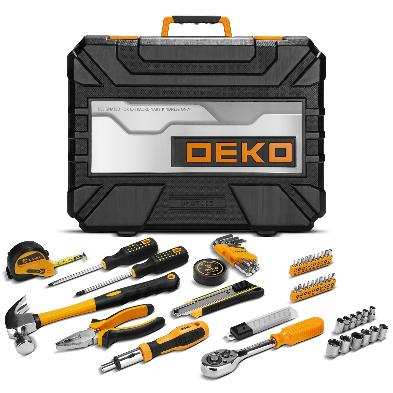 DEKO 228Pcs Socket Wrench Auto - Power Tools Catalogue recension och pris