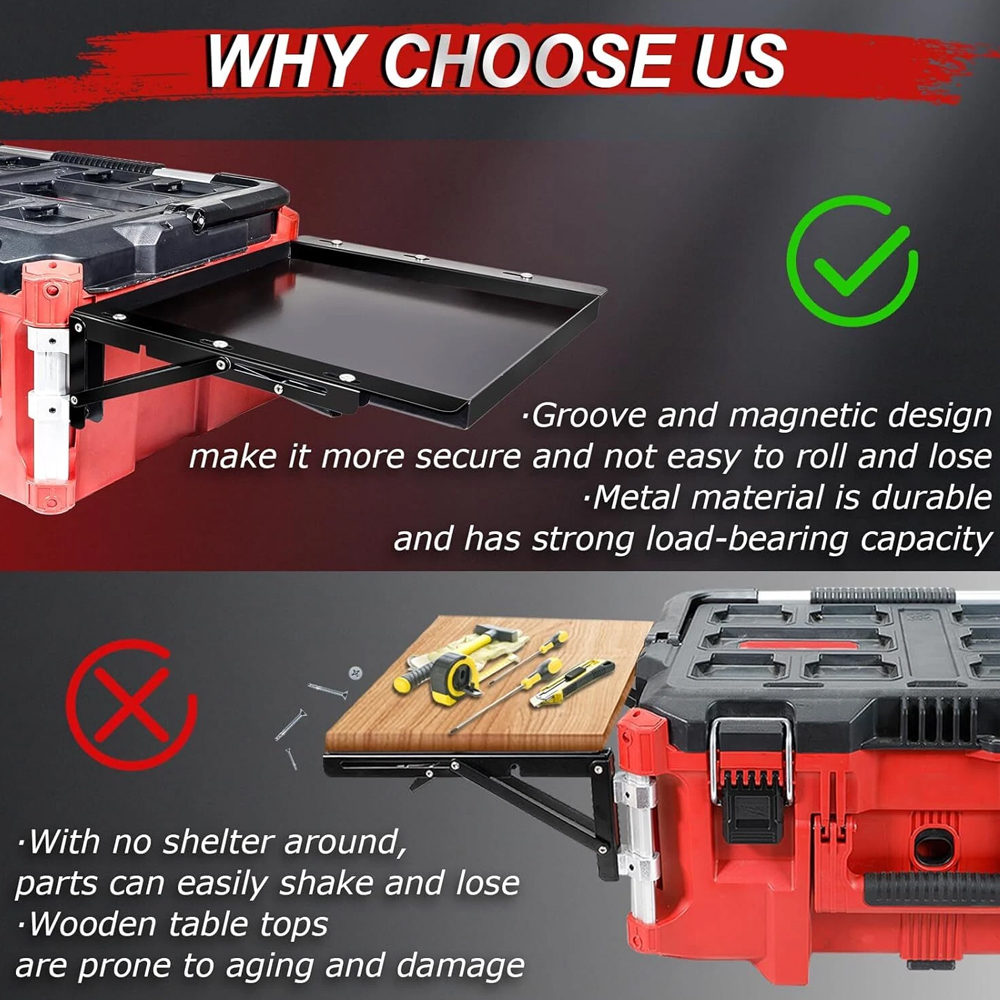 Folding Magnetic Table Fits fo - Power Tools Milwaukee recension och pris