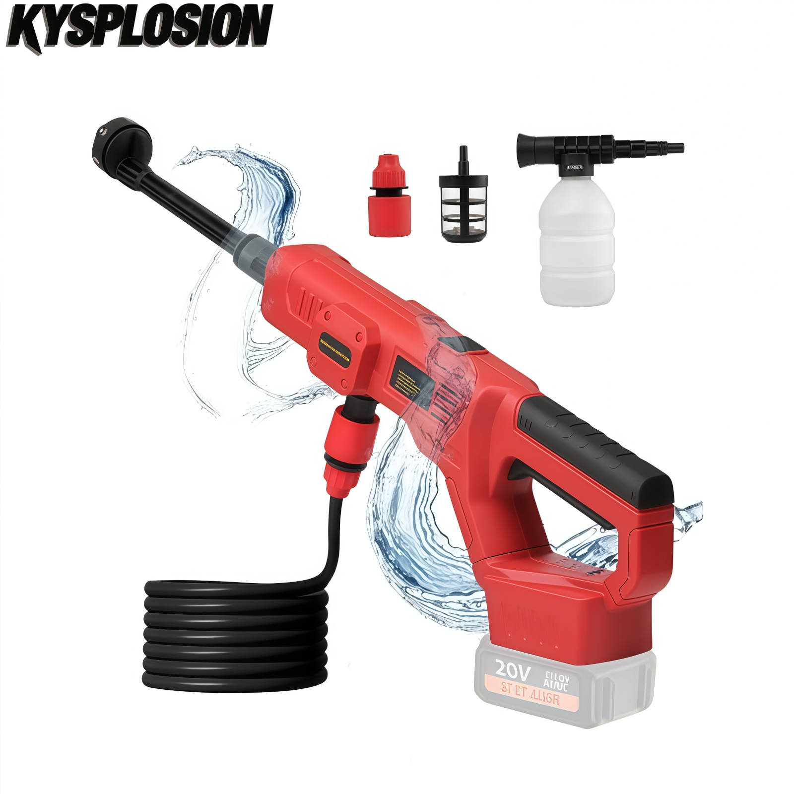 Cordless Pressure Washer for M - Power Tools Milwaukee recension och pris