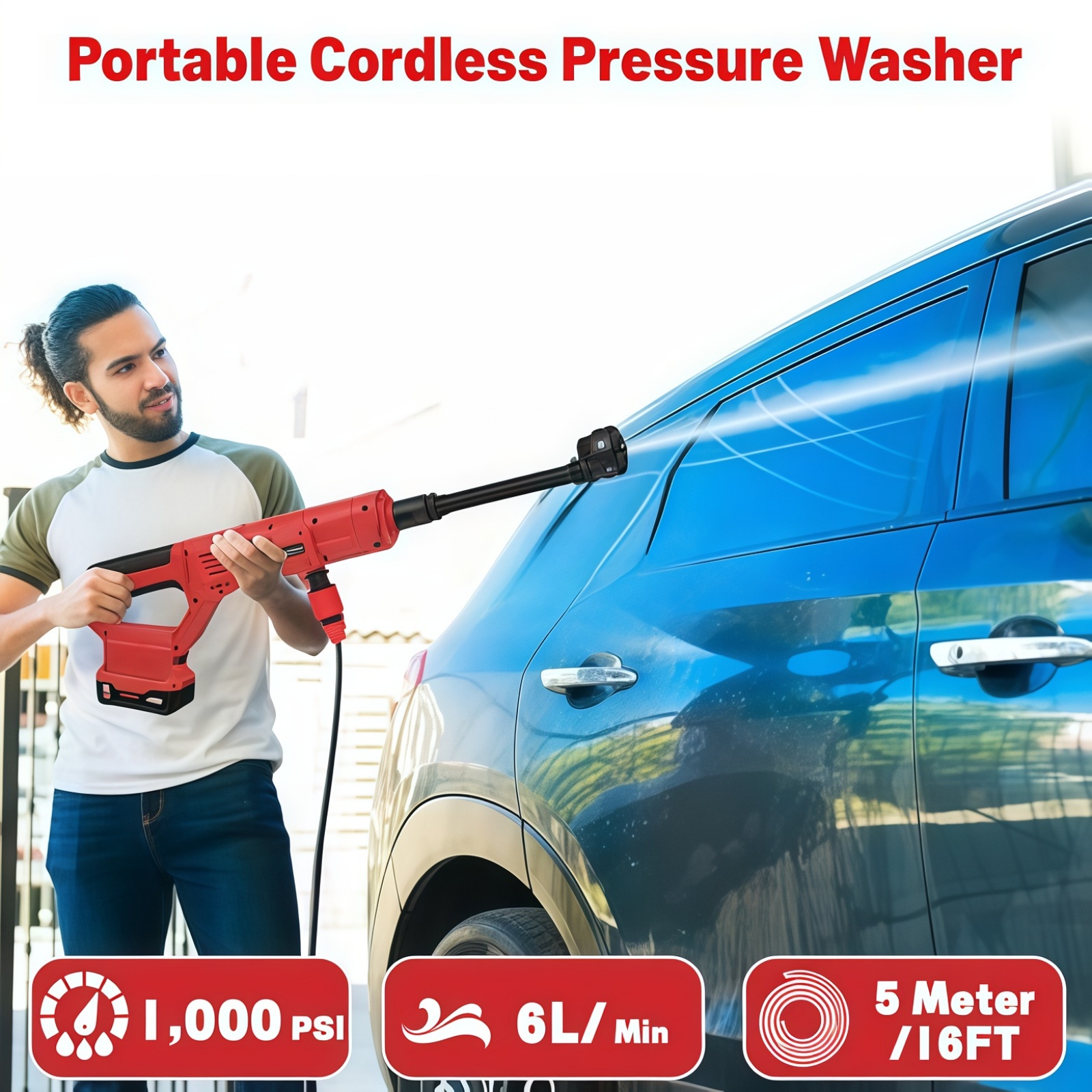 Cordless Pressure Washer for M - Power Tools Milwaukee recension och pris