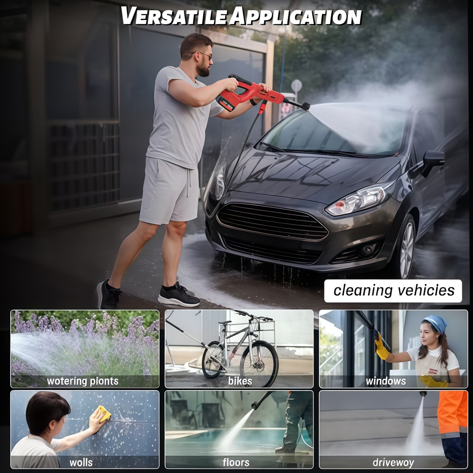 Cordless Pressure Washer for M - Power Tools Milwaukee recension och pris