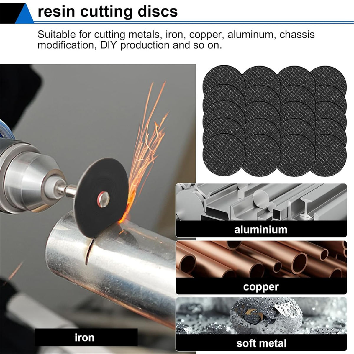 AA98 45Pcs Cutting Wheel Kit f - Rotary Tool Kit recension och pris