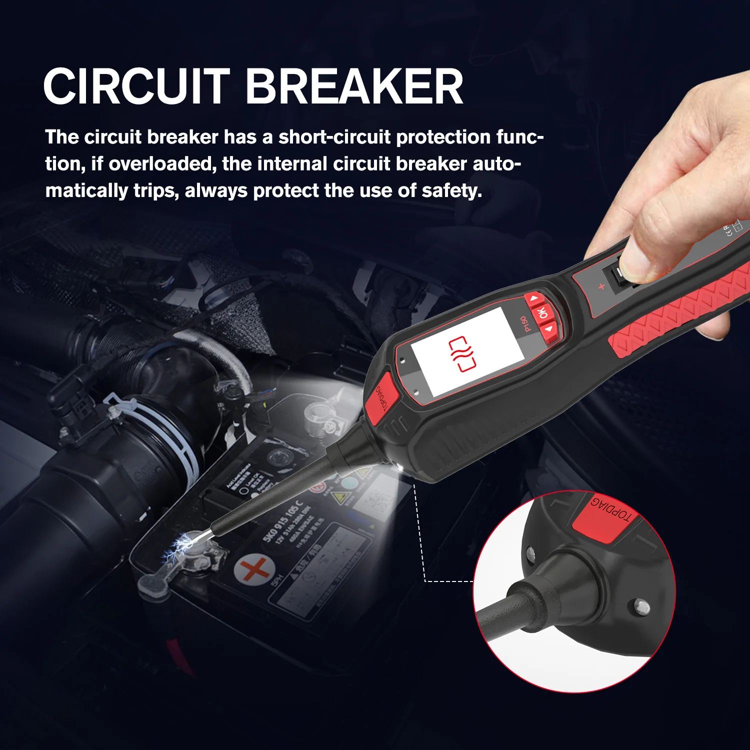 VESSTEK-TopDiag P150 Car Circu - Power Tools In Automotive recension och pris