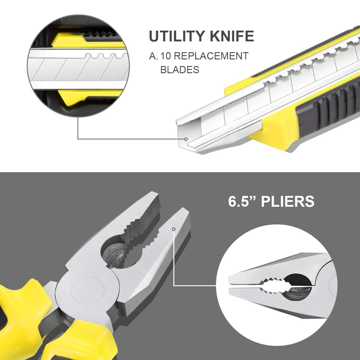 Household hand Tools Set Gener - Power Tools Catalogue recension och pris