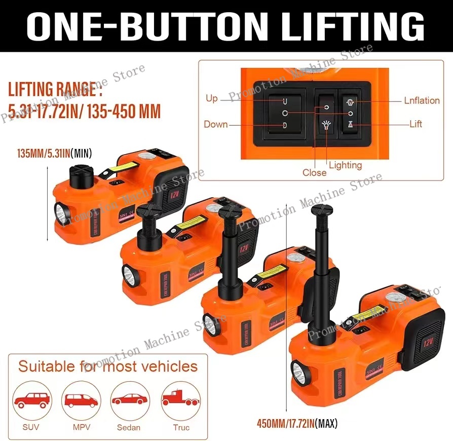 YYHC-Electric Hydraulic Car Ja - Power Tools Orange recension och pris