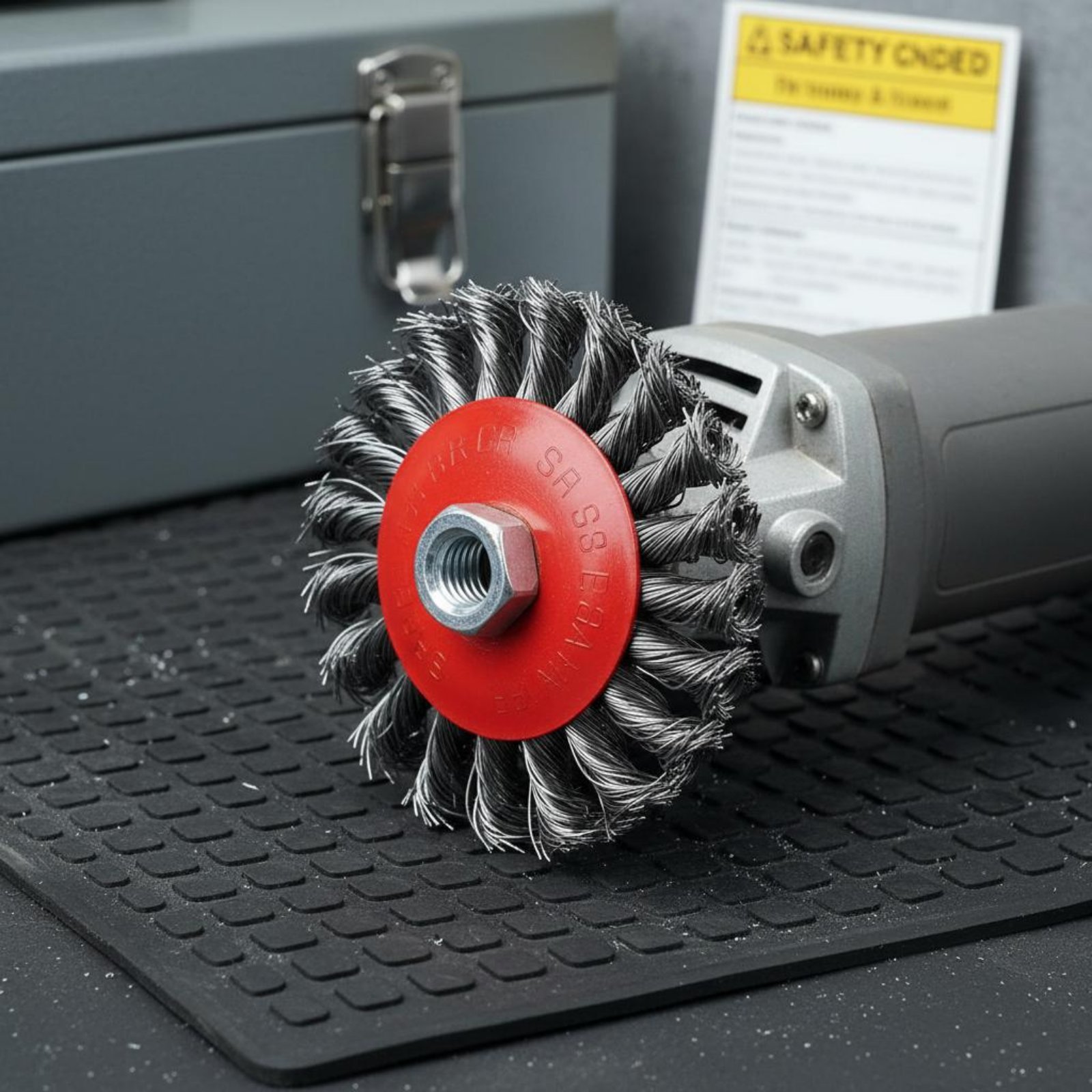 Steel Wire Polishing Disc Prof - Power Tools Grinder recension och pris