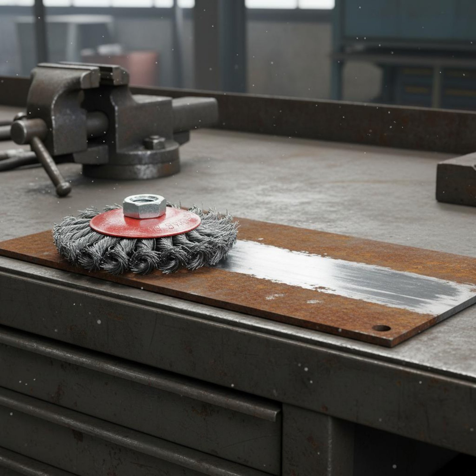 Steel Wire Polishing Disc Prof - Power Tools Grinder recension och pris