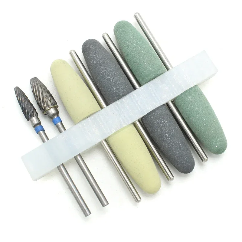 8Pcs/set HP Dental Resin Base  - Rotary Tool Kit recension och pris