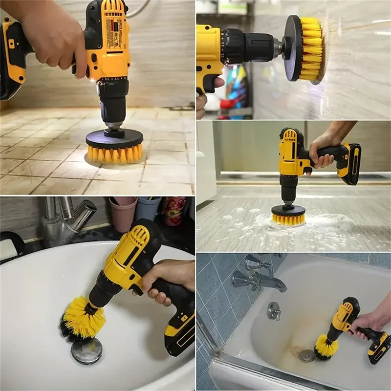 3 Pcs/Set Power Drill Brush Se - Power Tools On Sale recension och pris
