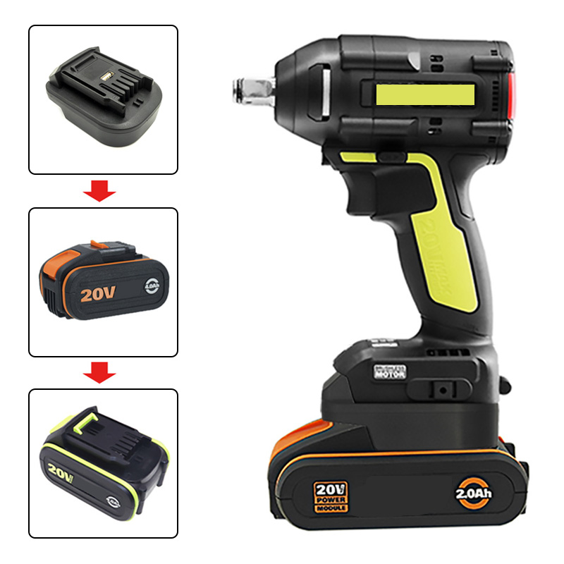 Battery Adapter Converter for  - Power Tools Orange recension och pris