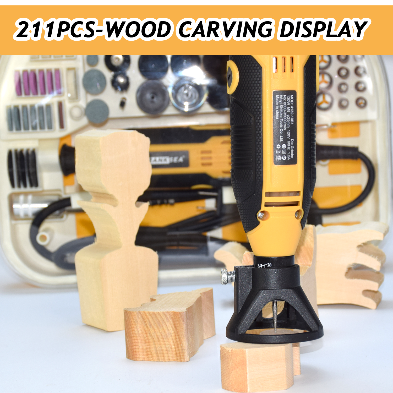 Rotary Tool Kit, Equipped With - Power Tools Diy recension och pris