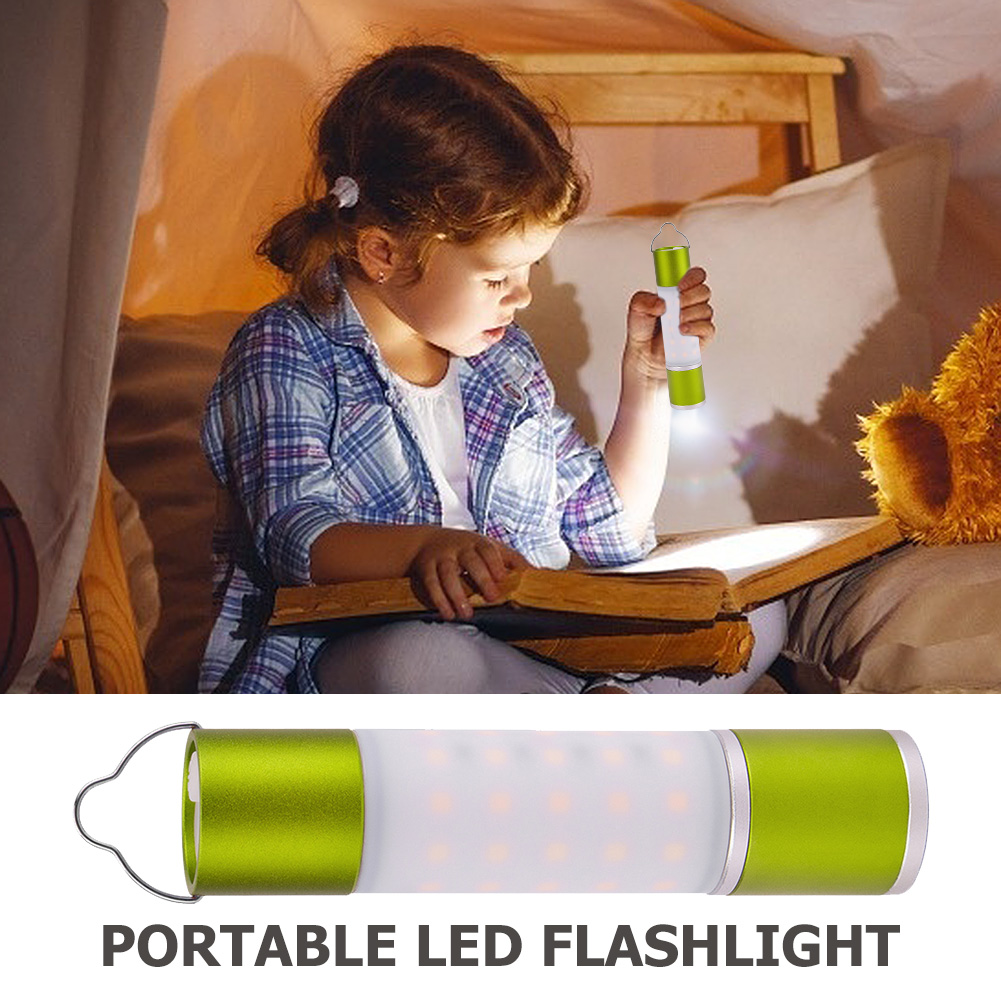 LED Telescopic Flashlight USB  - Power Tools Orange recension och pris
