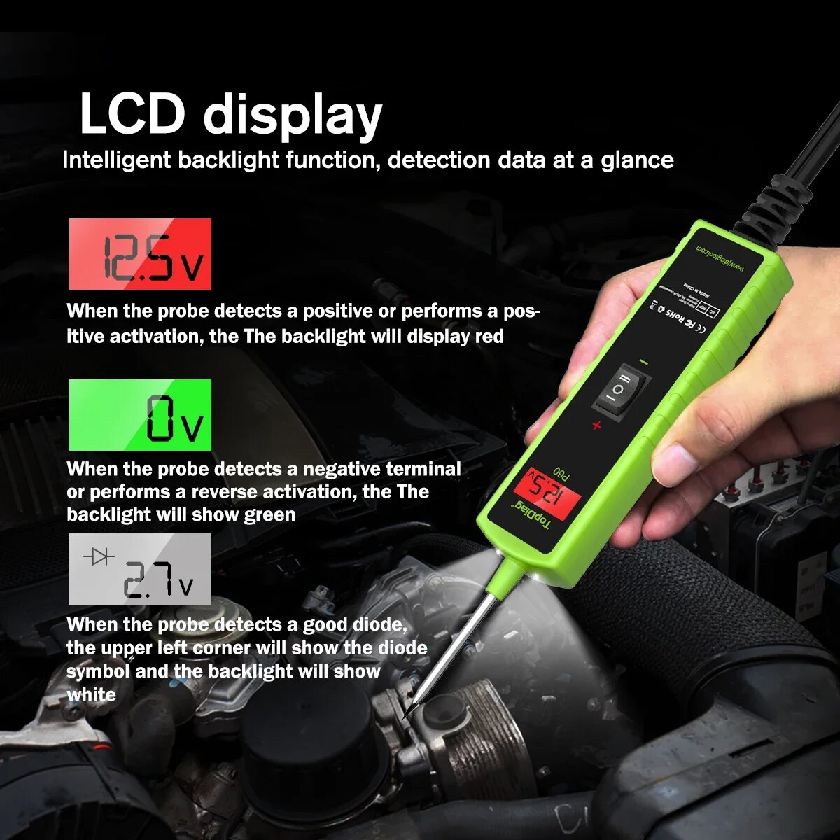 Jdiag P60 Automotive Power Cir - Power Tools In Automotive recension och pris
