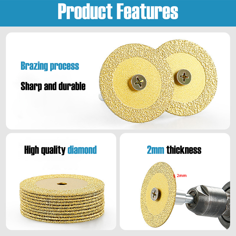 40mm Braze Diamond Saw Blade M - Power Tools On Sale recension och pris