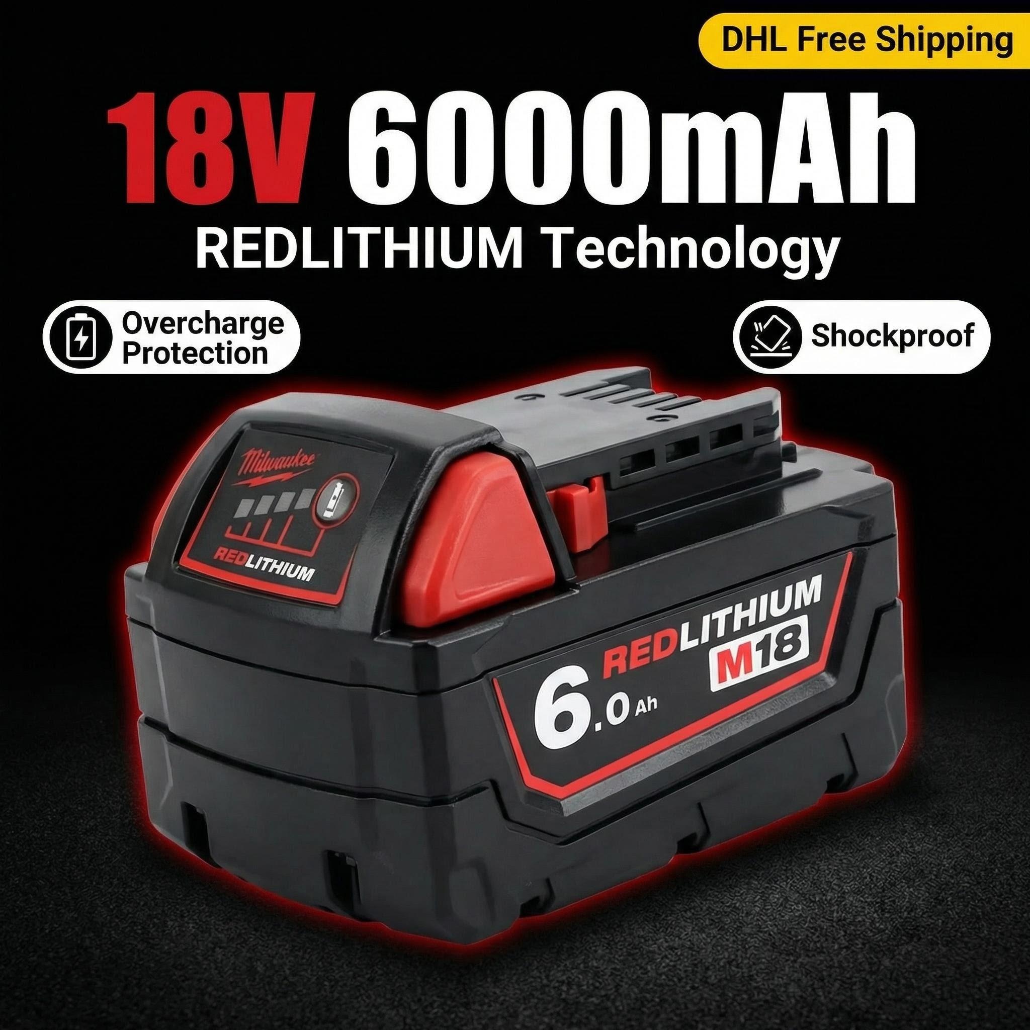 18V Battery Original Milwaukee - Power Tools Milwaukee recension och pris