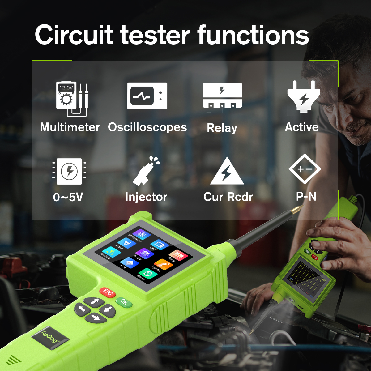 TopDiag P200 Pro Automotive Ci - Power Tools In Automotive recension och pris