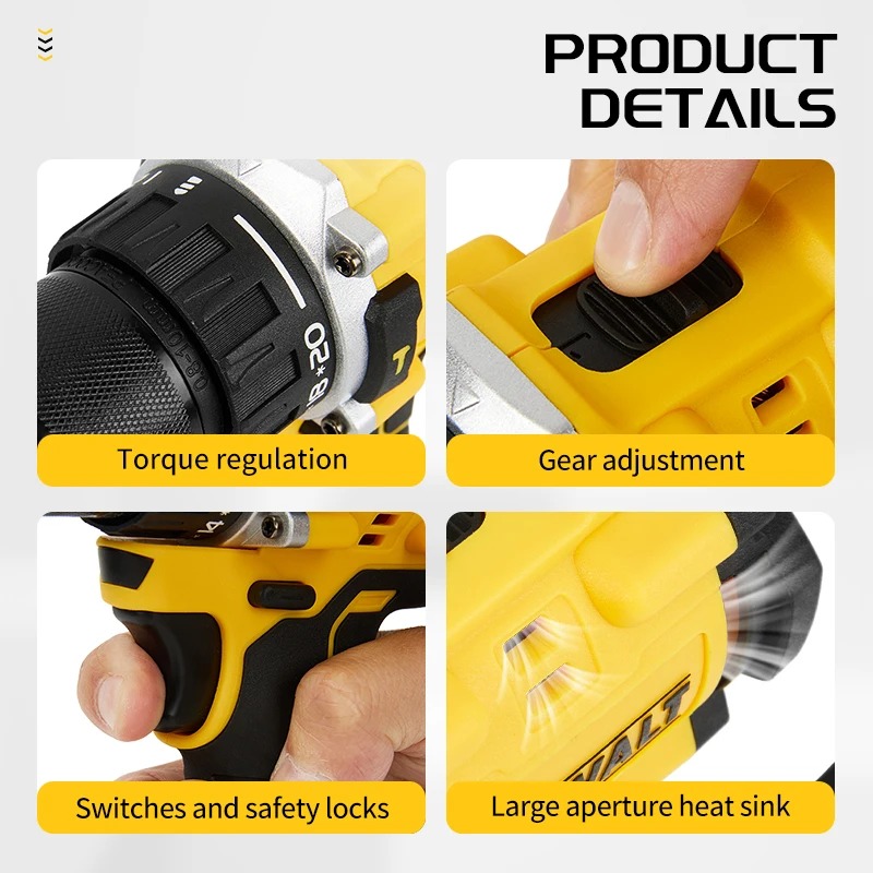 NEW 2026 DEWALT DCD805 Hand Im - Power Tools On Sale recension och pris