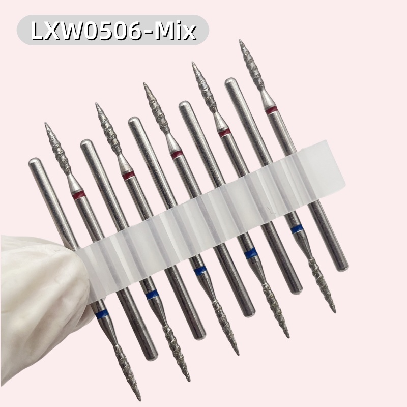 10Pcs Tornado Diamond Nail Dri - Rotary Tool Kit recension och pris