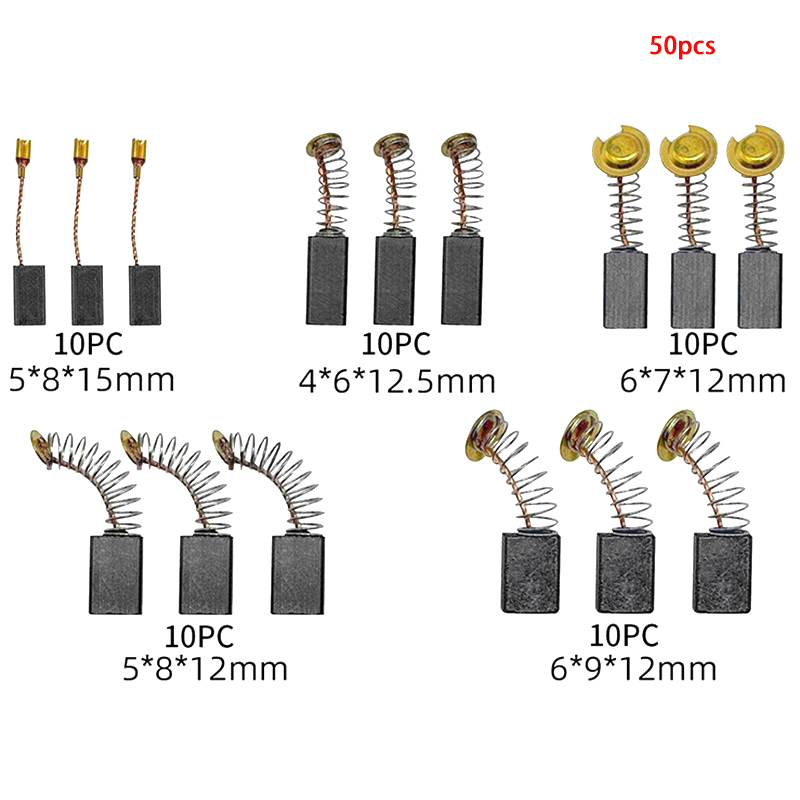 * New Sale 50pcs Carbon Brush  - Power Tools On Sale recension och pris