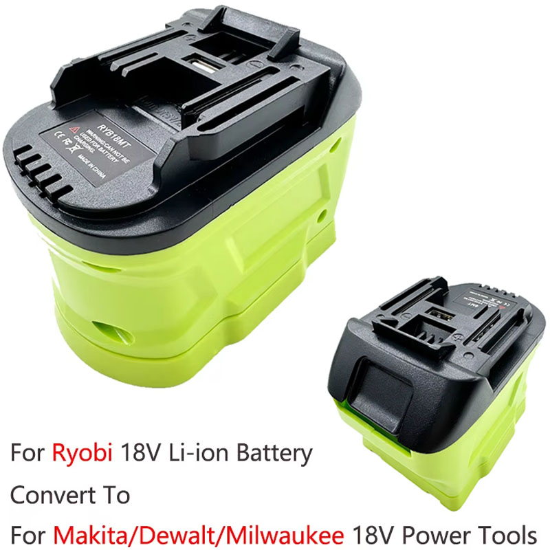 Battery Adapter For Ryobi 18V  - Power Tools Milwaukee recension och pris