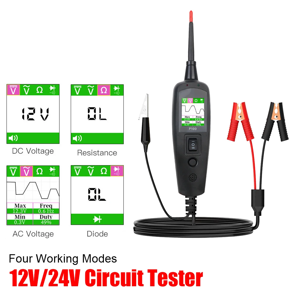 P100 Automotive Circuit Tester - Power Tools In Automotive recension och pris
