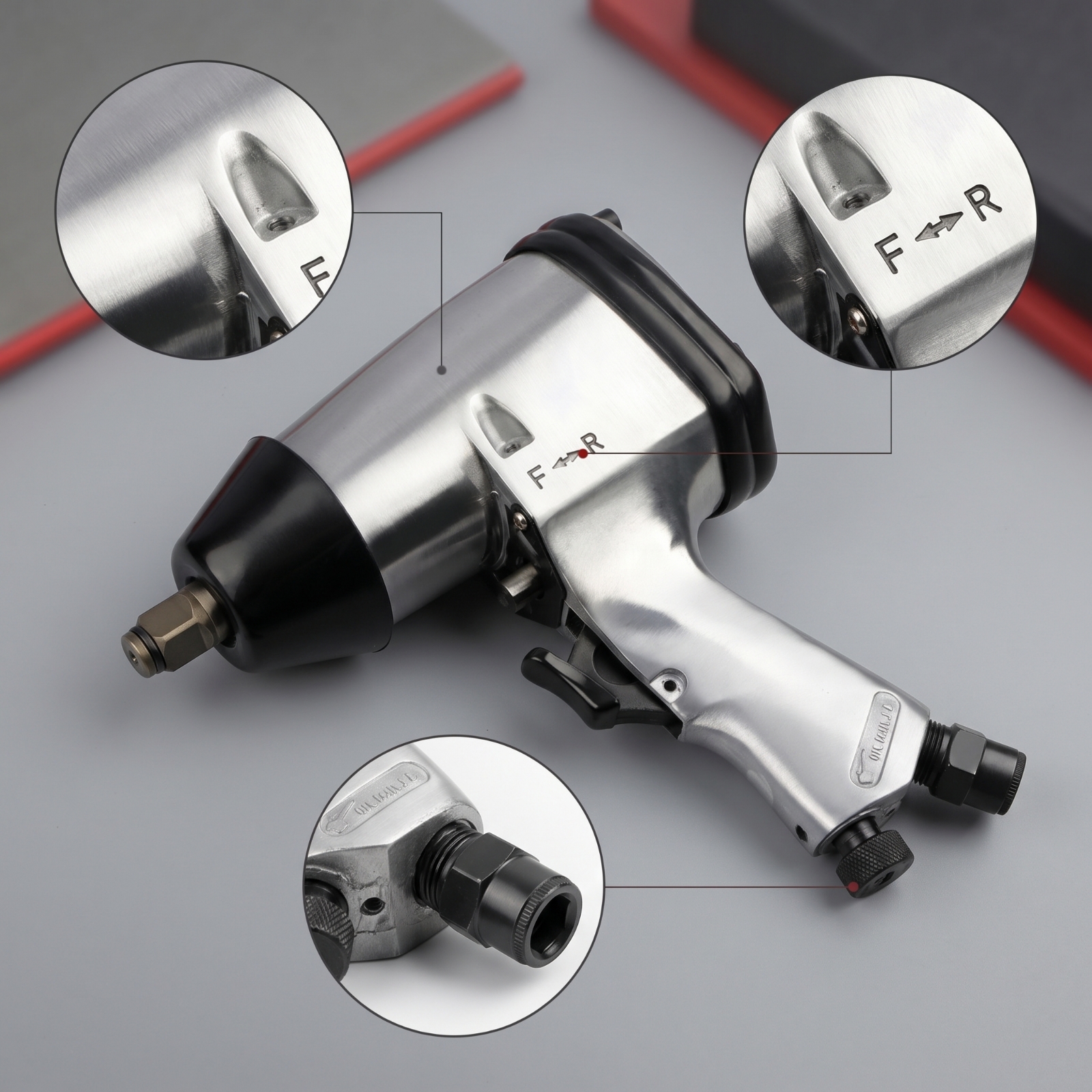Air Impact Wrench Heavy-Duty I - Power Tools In Automotive recension och pris