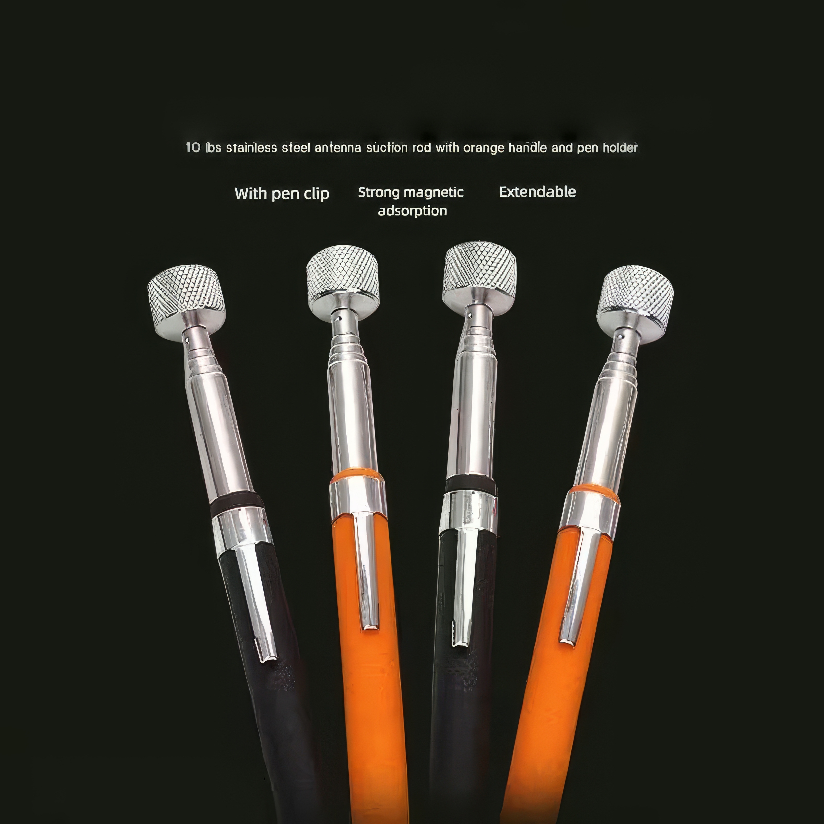 1/2 Piece Magnet Picking Tool  - Power Tools Orange recension och pris
