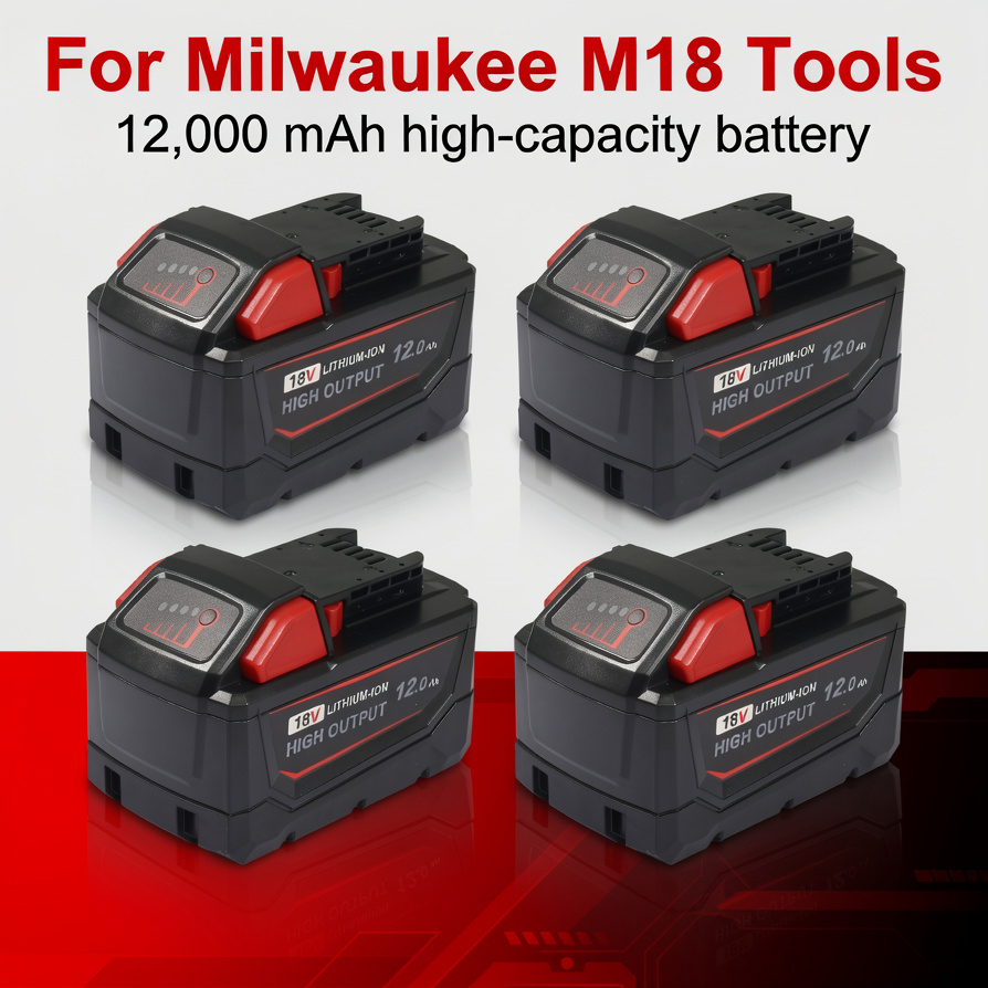 4Pack 18V 12.0Ah High Output B - Power Tools Milwaukee recension och pris