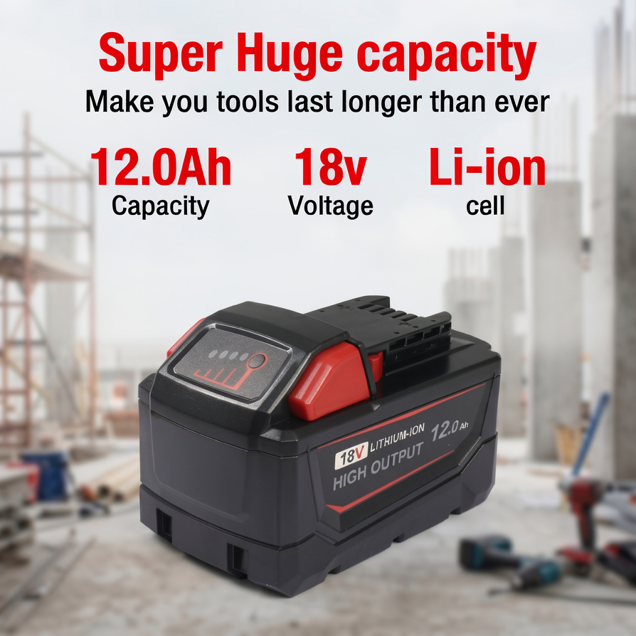 4Pack 18V 12.0Ah High Output B - Power Tools Milwaukee recension och pris