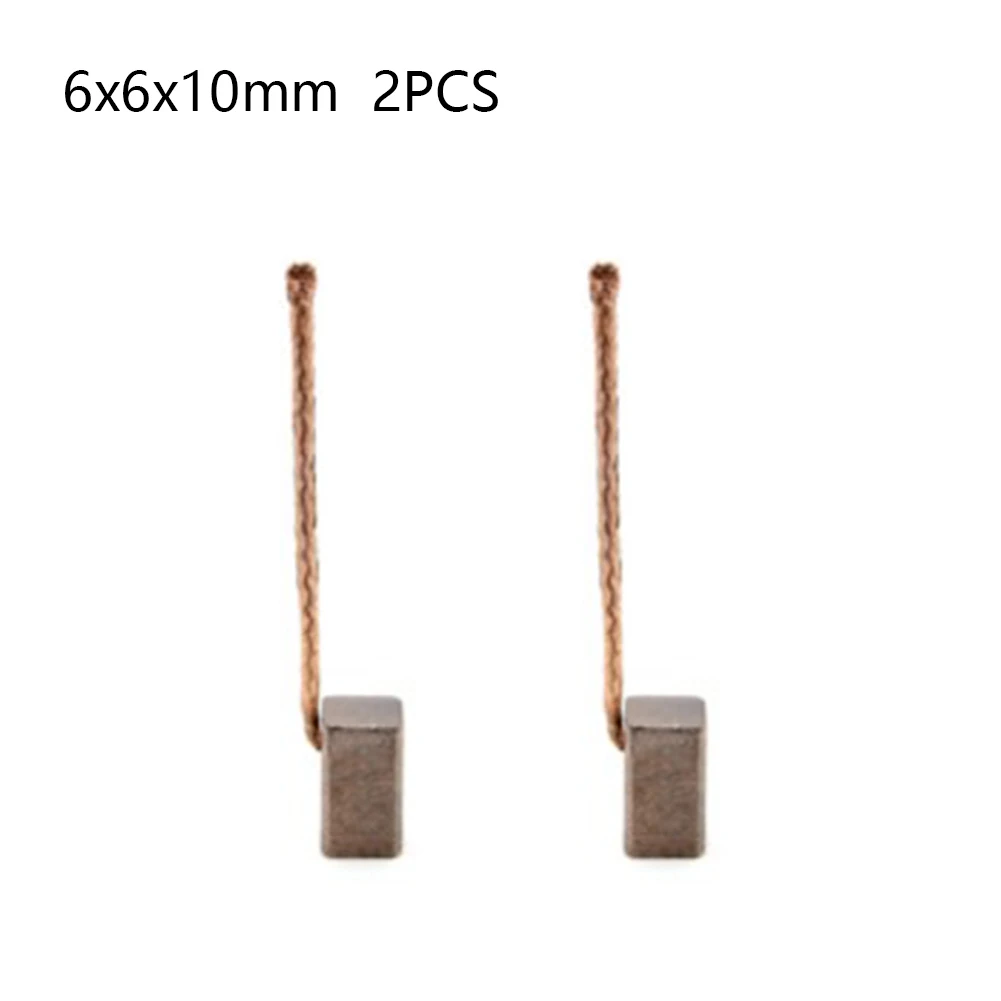 2 10Pcs 6x6x10mm Carbon Brush  - Power Tools In Automotive recension och pris